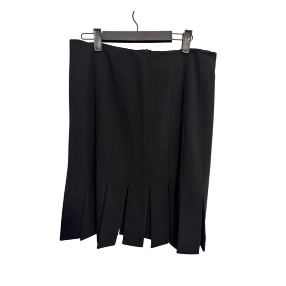 White House Black Market Dresses & Skirts - 2/$30 White House Black 6 Market Black Pleated A-Line Skirt